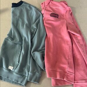 Vineyard Vines Kids Sweatshirts - Seafoam Green & Pink